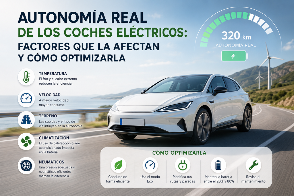 autonomía real de los coches eléctricos