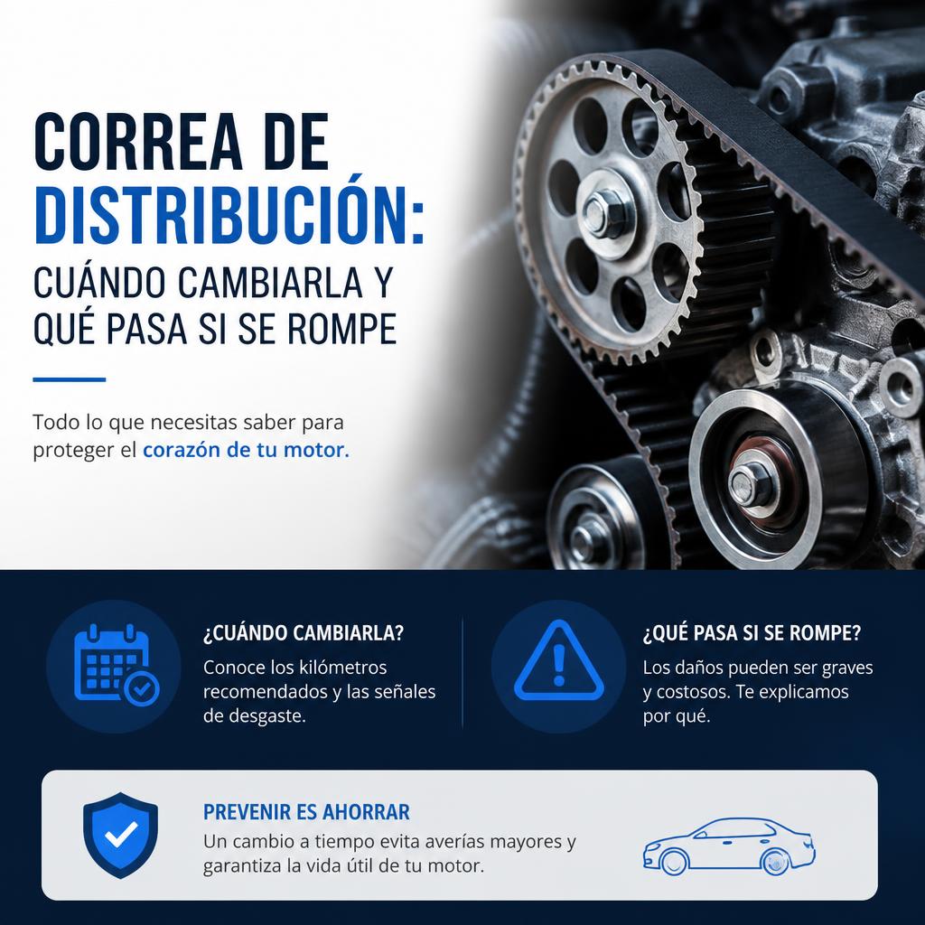 correa de distribución