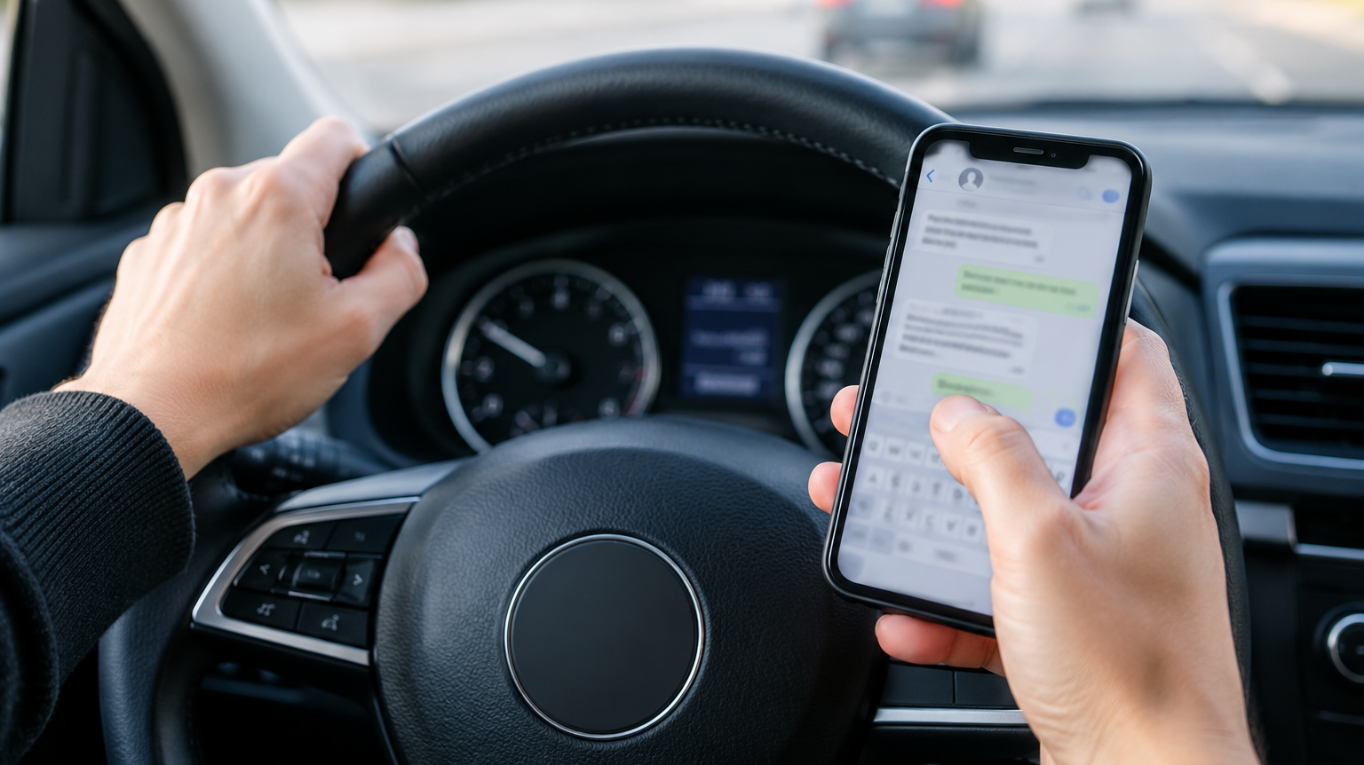 Multas por móvil al volante